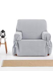 Pokrowiec na fotel Levante, 65% bawełna, 35% poliester, Szary, S 110 x W 110 cm