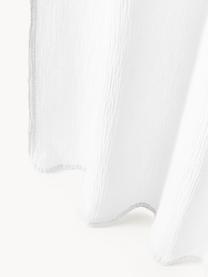 Rideaux en mousseline semi-transparents avec coulisses supérieures Malvina, 2 pièces, 100 % coton

Le matériau est certifié STANDARD 100 OEKO-TEX®, 6457CIT, CITEVE, Blanc, larg. 130 x long. 260 cm