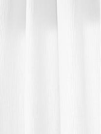 Rideaux en mousseline semi-transparents avec coulisses supérieures Malvina, 2 pièces, 100 % coton

Le matériau est certifié STANDARD 100 OEKO-TEX®, 6457CIT, CITEVE, Blanc, larg. 130 cm x long. 260 cm