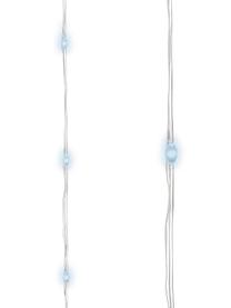 Guirlande lumineuse LED Bende, 190 cm, blanc froid, Plastique, Argenté, long. 190 cm