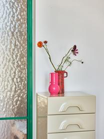 Design-Vase Rapunzel, H 20 cm, Keramik, Pink, Ø 11 x H 20 cm