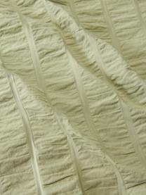 Taies d'oreiller en coton Esme, 2 pièces, Vert sauge, larg. 50 x long. 70 cm