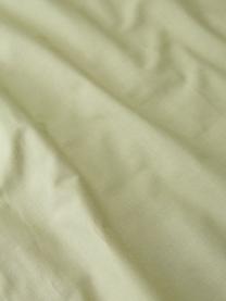 Fundas de almohada de algodón Esme, 2 uds., Reverso: tejido renforcé Densidad , Verde oliva, An 50 x L 70 cm