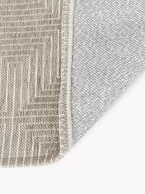 Chenille vloerkleed Ceres, 52% gerecycled katoen, 48% polyester

Dit product is gemaakt van ten minste 50% gerecyclede materialen die zijn gecertificeerd volgens de Global Recycled Standard 1152669 (GRS)., Beige, crèmewit, B 120 x L 180 cm (maat S)