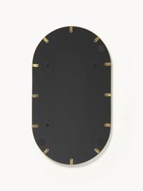 Ovale wandspiegel Lucia, Lijst: metaal, Goudkleurig, B 40 x H 70 cm