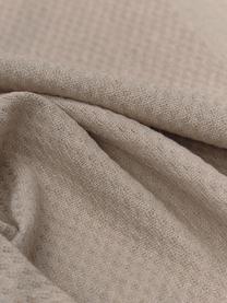 Ręcznik plażowy z frędzlami Hamptons, 100% bawełna, Beżowy, odcienie złotego, odcienie kremowego, S 100 x D 200 cm
