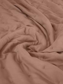 Prešívaný prehoz Wida, 100 % polyester, Staroružová, Š 150 x D 250 cm (pre postele do 100 x 200 cm)