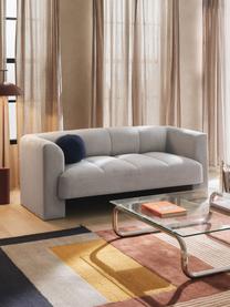 Sofa Bobi (2-Sitzer), Bezug: 88 % Polyester, 12 % Nylo, Gestell: Massives Kiefernholz Dies, Webstoff Hellgrau, B 178 x T 82 cm