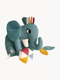 Giocattolo fatto a mano Elephant, Rivestimento: 100% cotone, Grigio-blu, multicolore, Larg. 25 x Alt. 20 cm