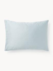 Funda de almohada de satén Comfort, Azul claro, An 45 x L 110 cm