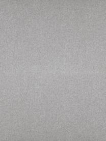 Bank Fluente (3-zits), Bekleding: 80% polyester, 20% ramie., Frame: massief grenenhout, FSC-g, Poten: gepoedercoat metaal, Geweven stof lichtgrijs, B 196 x D 85 cm