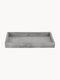 Decoratief dienblad Cilo van beton, Beton, Grijs, B 30 x D 20 cm