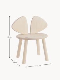 Silla infantil de madera Mouse, Chapa de madera de abedul

Este producto está hecho de madera de origen sostenible y con certificación FSC®., Abedul, An 43 x F 28 cm