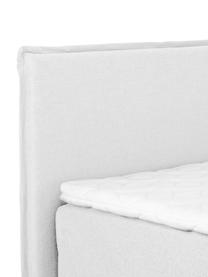 Lit Boxspring gris clair Violet, Gris clair