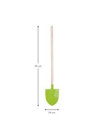 Dětský rýč Little Gardener, Dřevo, potažený kov, Zelená, béžová, Š 14 cm, V 81 cm