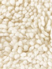 Tapis à poils longs en laine Kasper, 80 % laine (certifiée RWS), 20 % coton

Sur les tapis en laine, des fibres peuvent se détacher au cours des premières semaines d'utilisation, cela se réduit avec l'usage quotidien et la formation de tissu bouclés diminue, Blanc crème, larg. 80 x long. 150 cm (taille XS)