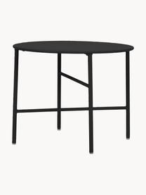 Table d'appoint de jardin en métal Vitus, Métal, enduit, Noir, Ø 50 x haut. 40 cm