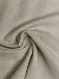 Tovagliolo in cotone Hilma con frange 2 pz, 100% cotone, Beige, Larg. 45 x Lung. 45 cm