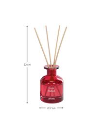 Diffuser Love Ballad (rozen, mimosa), Houder: glas, Rozen, mimosa, Ø 7 x H 22 cm