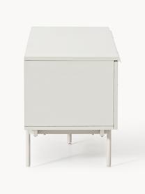 Credenza bassa in legno Elona, Beige chiaro, Larg. 180 x Alt. 55 cm