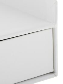 Organizer da ufficio Walter, Organizer: solido, cartone laminato, Bianco, Larg. 33 x Alt. 13 cm