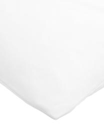 Taies d'oreiller en percale blanc Elsie, 2 pièces, 50 x 70 cm, Blanc, larg. 50 x long. 70 cm