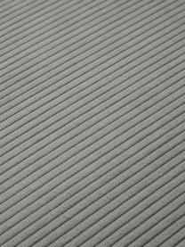 Modulárna pohovka z menčestru Lennon (3-miestna), Menčestrová sivá, Š 238 x H 119 cm