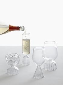 Ručně vyrobené sklenice na koktejly Tutu, 2ks, Borosilikátové sklo, Transparentní, Ø 10 cm, V 11 cm, 280 ml