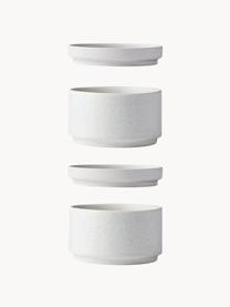 Set da tavola Setomono, 2 persone (4 pz), Terracotta, Bianco maculato, 2 persone (4 pz)