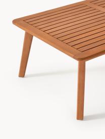 Salotto da giardino in legno di eucalipto Bergen 4 pz, Rivestimento: 100% poliestere Il rivest, Beige chiaro, legno di eucalipto, Set in varie misure