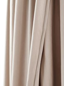 Betthimmel Savannah, 100% Polyester., Beige, Ø 55 x 240 cm