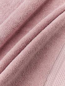 Handtuch Premium aus Bio-Baumwolle in verschiedenen Größen, 100 % Bio-Baumwolle, GOTS-zertifiziert (von GCL International, GCL-300517)
 Schwere Qualität, 600 g/m², Altrosa, Handtuch, B 50 x L 100 cm