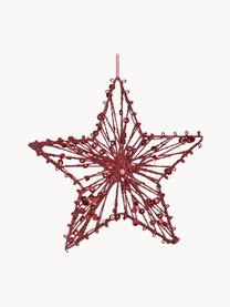 Ciondoli decorativi Red Star 2 pz, Metallo, Rosso, Larg. 15 x Alt. 15 cm