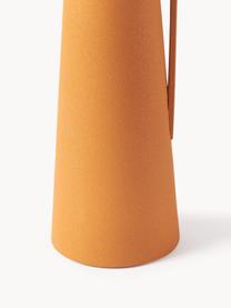 Sada designových váz Roman, 4 díly, Železo s práškovým nástřikem, Oranžová, rezavě červená, starorůžová, světle béžová, Sada s různými velikostmi