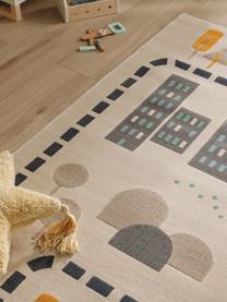 Tapis pour enfant Juno, 100 % polypropylène, Beige clair, multicolore, larg. 120 x long. 170 cm (taille S)