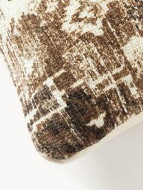 Jute-Kissen Nario, Vorderseite: 100 % Jute, Rückseite: 100 % Baumwolle, Brauntöne, B 30 x L 70 cm