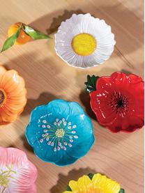 Schale Flower in Gänseblümchen-Form, Steingut, glasiert, Weiß, Sonnengelb, Gänseblümchen-Form, Ø 18 x H 4 cm