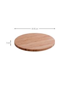 Fuente de bambú Olio, Madera de bambú, Bambú, Ø 35 x Al 3 cm