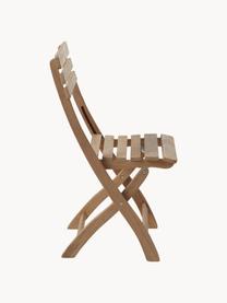 Skládací zahradní židle Clarish, Broušené teakové dřevo
Certifikace V-Legal, Teakové dřevo, Š 45 cm, V 88 cm