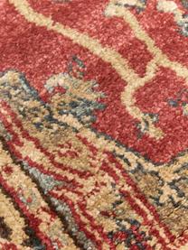 Tapis de couloir style oriental Alberto, Rouge, multicolore