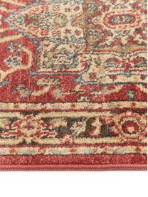 Tapis de couloir style oriental Alberto, Rouge, multicolore