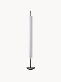 Lampa podłogowa LED z funkcją przyciemniania Emi, Aluminium powlekane, Biały, czarny, W 170 cm