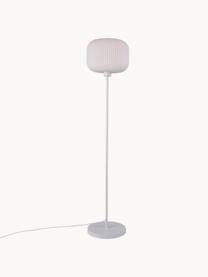 Lampadaire Milford, Blanc, haut. 139 cm