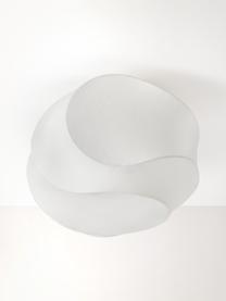 Stropní svítidlo v hedvábném vzhledu Pearl, Matná bílá, Š 50 cm, V 30 cm