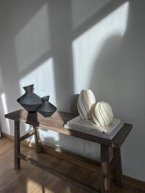 Ręcznie wykonana świeca Florence, Wosk, Kremowobiały, Ø 12 x 11 cm