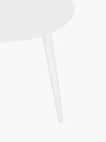 Zahradní odkládací stolek Ridley, Bílá, Ø 50 cm, V 48 cm