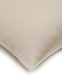 Baumwollsatin-Bettwäsche Comfort in Beige, Webart: Satin Fadendichte 250 TC,, Taupe, 200 x 200 cm + 2 Kissen 80 x 80 cm