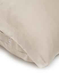 Baumwollsatin-Bettwäsche Comfort in Beige, Webart: Satin Fadendichte 250 TC,, Taupe, 200 x 200 cm + 2 Kissen 80 x 80 cm