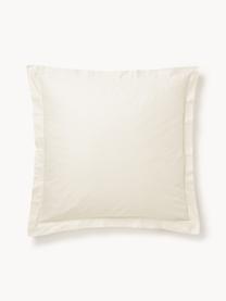 Baumwollsatin-Kopfkissenbezug Premium, Webart: Satin Fadendichte 500 TC,, Hellbeige, B 40 x L 80 cm