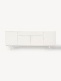 Sideboard Elona, Korpus: Mitteldichte Holzfaserpla, Weiss, matt, B 200 x H 75 cm